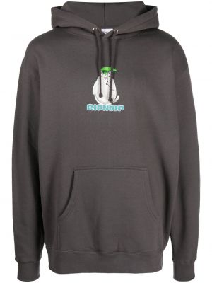 Hoodie Ripndip grå