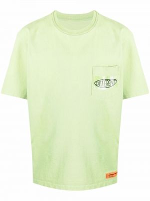 Camiseta con bolsillos Heron Preston verde