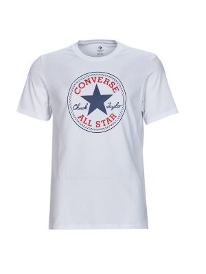 Tričko s krátkými rukávy Converse bílé