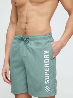 Pantaloni Superdry verde