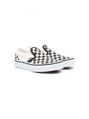 Klassisk skli på slip-on sneakers for jenter Vans Kids svart