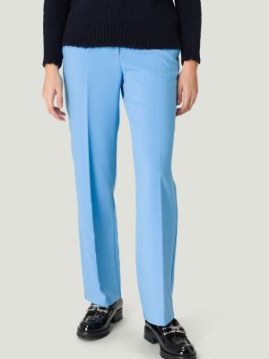 Pantalon plissé Zero bleu