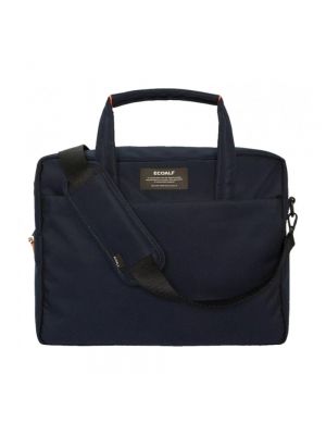 Niebieska torba na laptopa Ecoalf