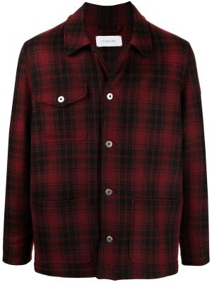 Camicia a quadri Caruso rosso