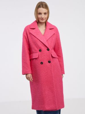 Kabát Only ružová