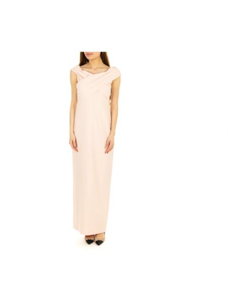 Sukienka długa Ralph Lauren różowa