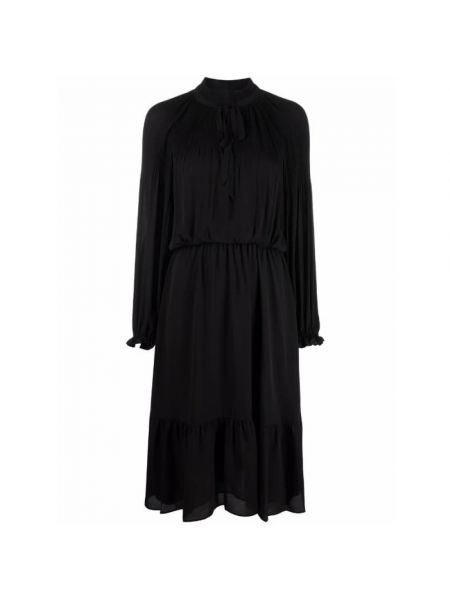 Sukienka midi Ralph Lauren czarna