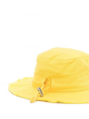 Kepurė Jacquemus geltona