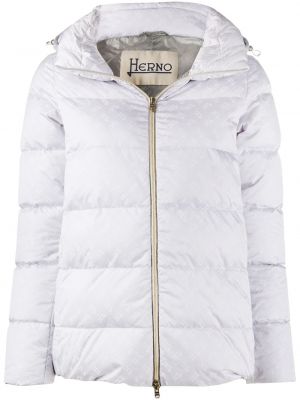 Chaqueta de plumas Herno gris