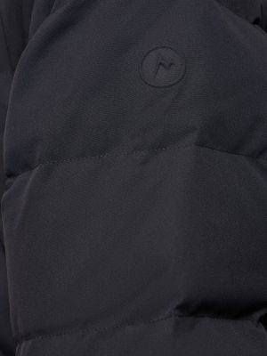 Pérový kabát na zips Marmot čierna