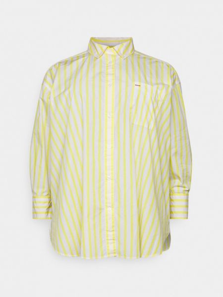 Koszula Tommy Hilfiger Curve żółta