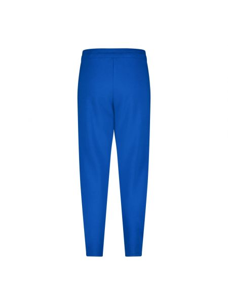 Spodnie sportowe z nadrukiem w tropikalny nadruk Betty Barclay niebieskie
