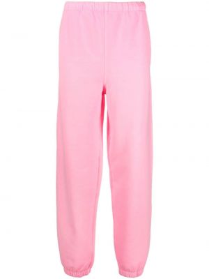 Fleecové sportovní kalhoty Erl růžové