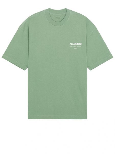 Camiseta Allsaints verde