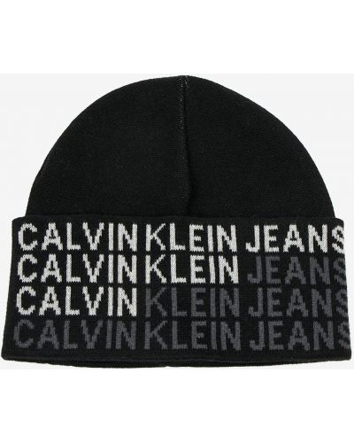 Čiapka Calvin Klein Jeans čierna