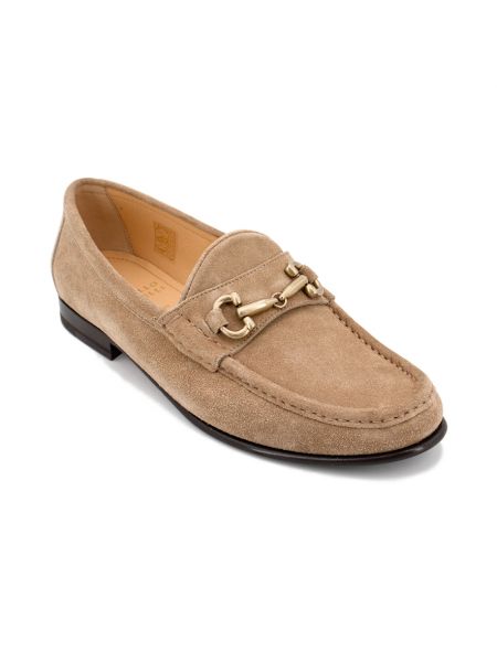 Loafers de ante Brunello Cucinelli marrón