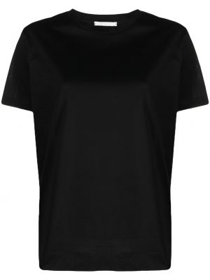 T-shirt en coton avec manches courtes Circolo 1901 noir