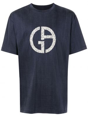 T-shirt Giorgio Armani blå