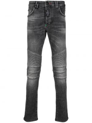 Skinny jeans Philipp Plein grå