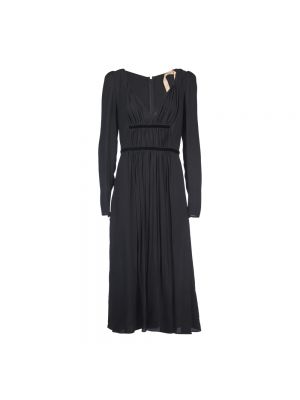 Sukienka midi plisowana N°21 czarna
