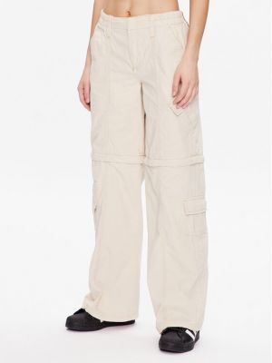 Pantaloni cu fermoar cu croială lejeră Bdg Urban Outfitters