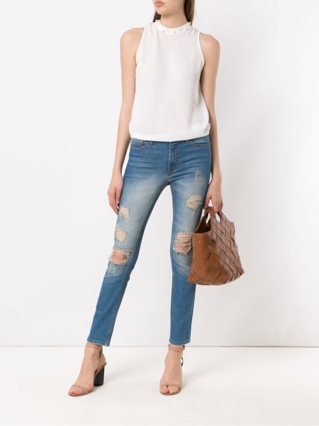 Skinny jeans Amapô blau