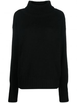 Dzianinowy sweter z kaszmiru Wild Cashmere czarny