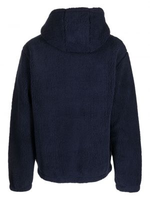 Flisas džemperis su gobtuvu Fila mėlyna