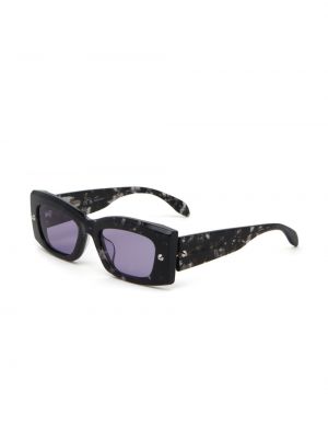 Sonnenbrille mit spikes Alexander Mcqueen Eyewear schwarz
