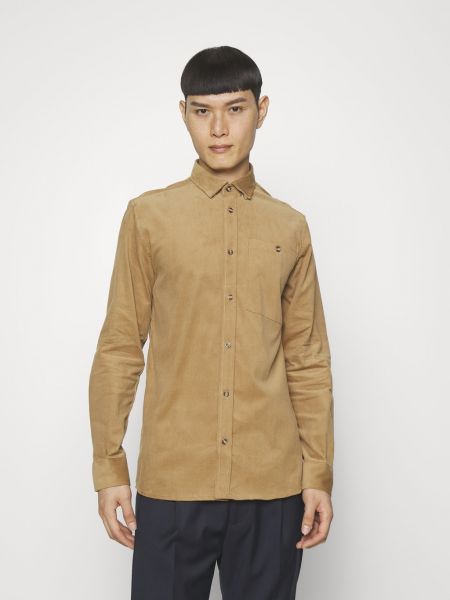 Рубашка Bruuns Bazaar коричневая
