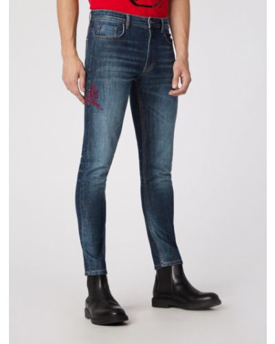Rage Age Farmer Elon Sötétkék Slim Fit
