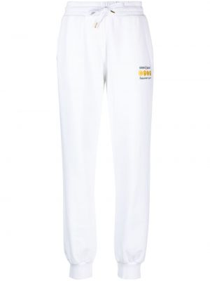 Pantalon de sport en coton Casablanca blanc