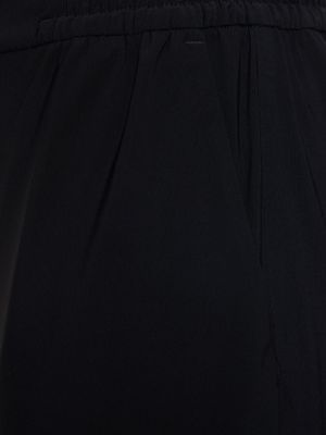 Spodnie z dżerseju Alphatauri czarne