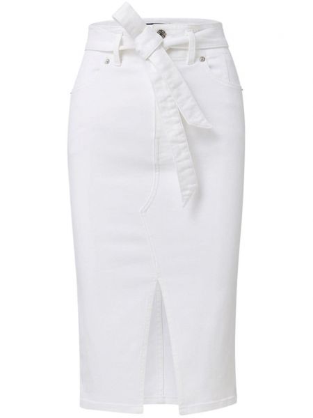 Bílé džínová sukně Veronica Beard