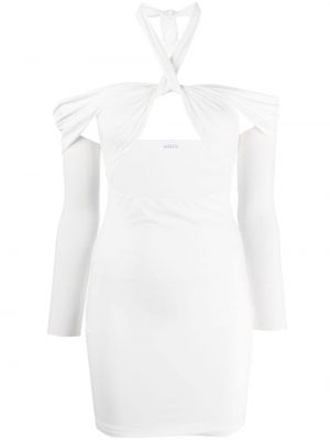 Коктейлна рокля Amazuìn бяло