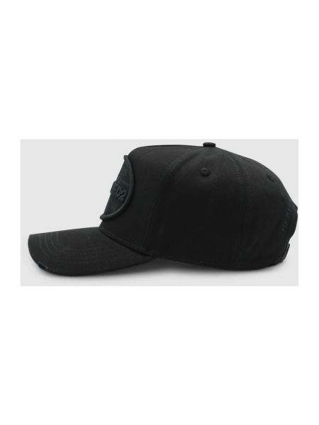 Zerrissener mütze aus baumwoll Dsquared2 schwarz
