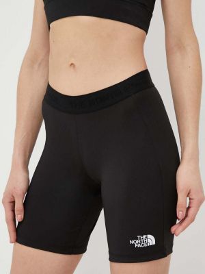Pantaloni sport cu talie înaltă The North Face negru