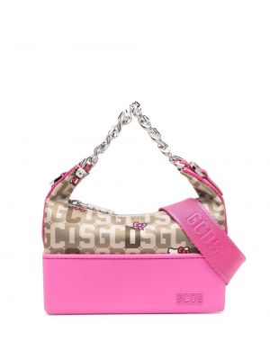 Trykt mini bag Gcds rosa