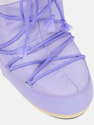 Bottines Moon Boot violet