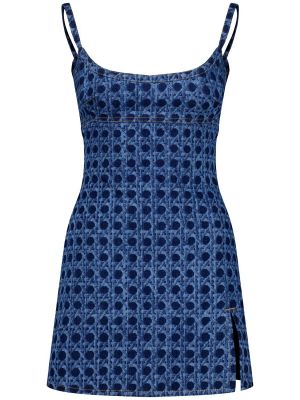 Мини рокля Giambattista Valli синьо