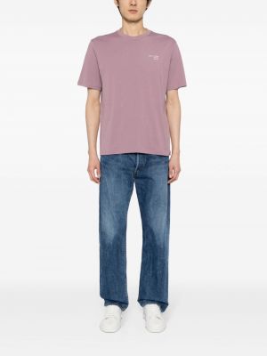 T-shirt en coton à imprimé Rag & Bone violet