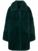 Зелени дамски зимни палта