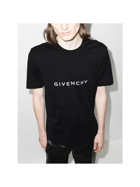 Koszulka z nadrukiem Givenchy czarna