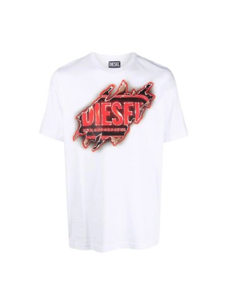T-shirt Diesel weiß