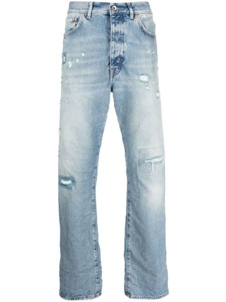 Distressed straight jeans Purple Brand