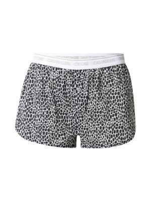 Calvin Klein Underwear Pantaloni de pijama  negru / alb / gri deschis