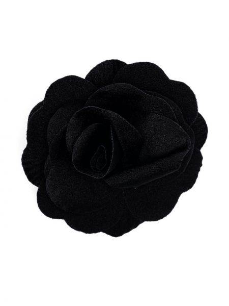 Květinová brož Philosophy Di Lorenzo Serafini černá