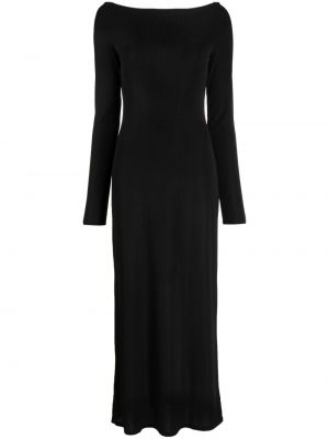 Μάξι φόρεμα Reformation μαύρο