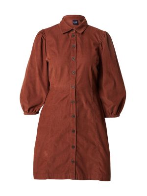 Robe chemise Gap marron
