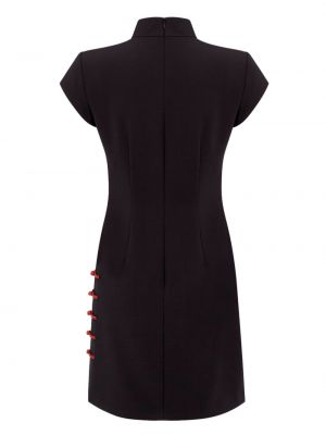 Kleid mit stickerei Shanghai Tang schwarz